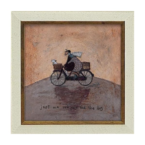 Sam Toft Just Me And You And The Dog Print 30cm x 30cm Brun/Svart Brown/Black 30cm x 30cm