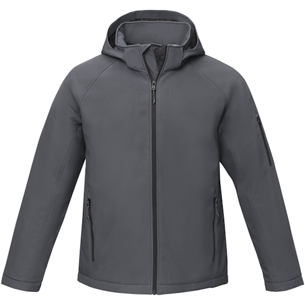 Elevate Essentials Herr Notus Vadderad Softshelljacka 3XL Stormgrå Storm Grey 3XL