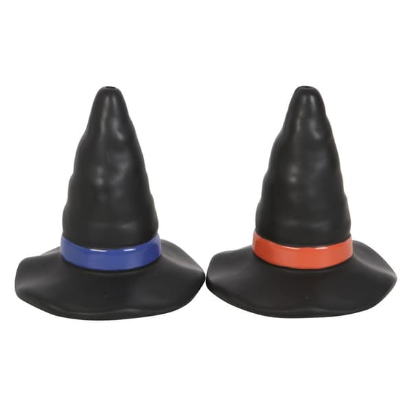 Something Different Häxhatt Salt- och Pepparströare En Storlek Black/Blue/Orange One Size