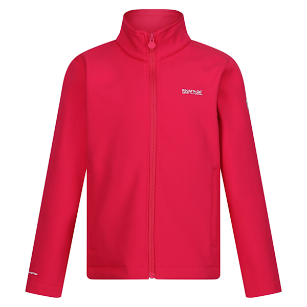 Regatta Cera Softshelljacka för Barn/Ungdom 7-8 År Rosa Po Pink Potion 7-8 Years