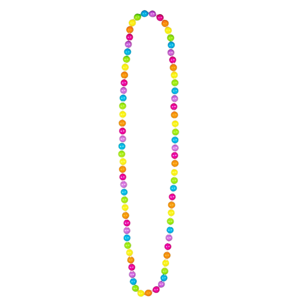 Boland Rave Pärlhalsband En Storlek Regnbåge Rainbow One Size