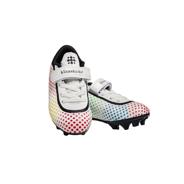 Klaaskickz Barn/Barn Fotbollsskor 9 UK Barn Vit/Multi White/Multicoloured 9 UK Child