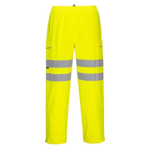 Portwest Hi-Vis Regnbyxor för Herr XL R Gul Yellow XL R