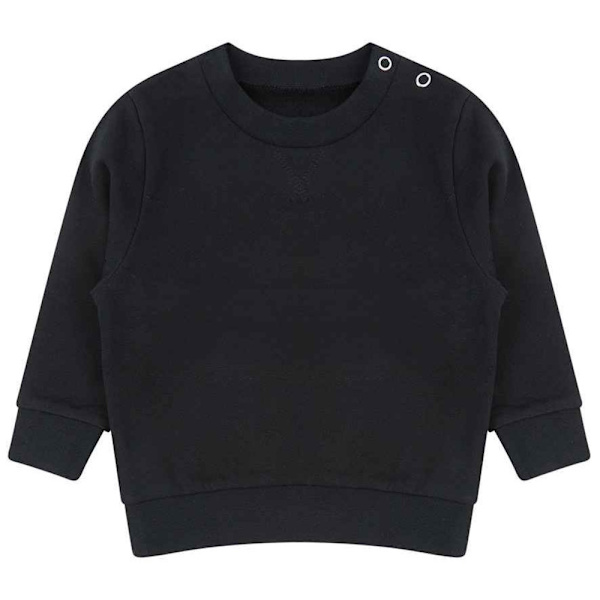 Larkwood Barn/Barn Hållbar Sweatshirt 18-24 Månader Bla Black 18-24 Months