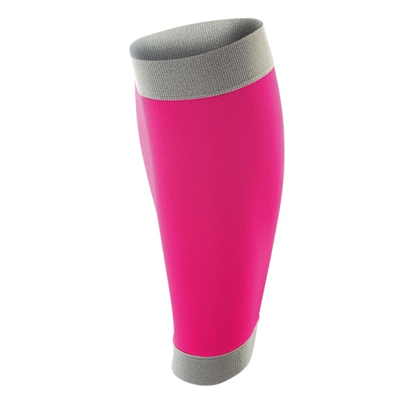 Spiro Unisex Kontrast Kompressionsvadskydd XL Rosa/Grå Pink/Grey XL