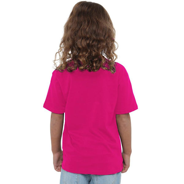 Inside Out 2 Barn/Flickor T-shirt med Positivt Budskap Glädje 5-6 År Fuchsia 5-6 Years