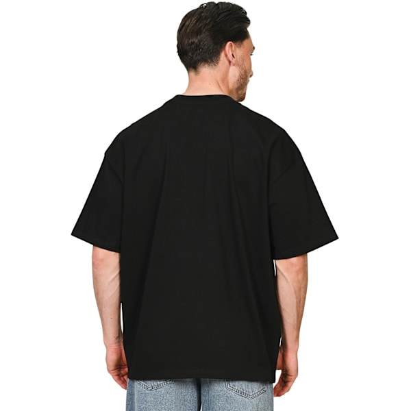 Casual Classics Unisex Vuxen Supreme Ekologisk Kammad Förlängd Ne Black M