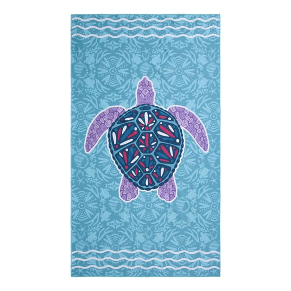 Mountain Warehouse Barn/Barn Turtle Mikrofiberhandduk En Storlek Mint One Size