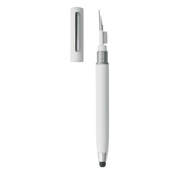 MidOcean Cleanpen Kulspetspenna Set 14,3cm x 1,2cm Vit White 14.3cm x 1.2cm