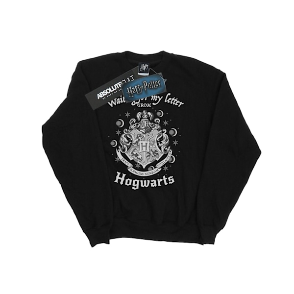 Harry Potter Boys Hogwarts Väntar På Mitt Brev Sweatshirt 7-8 Black 7-8 Years