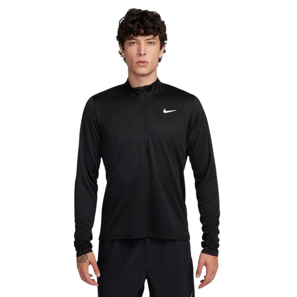 Nike Herr Core Half Zip Långärmad Löpartröja M Svart Black M