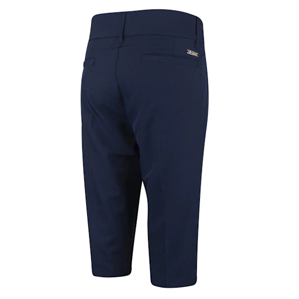Island Green Stretch Golfshorts för Dam Storlek 16 UK Mörkblå Dark Navy 16 UK