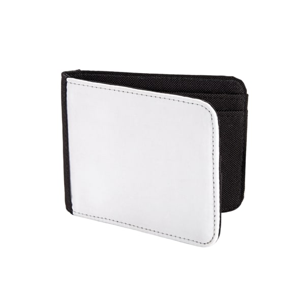 Bagbase Sublimation Wallet One Size Svart Black One Size