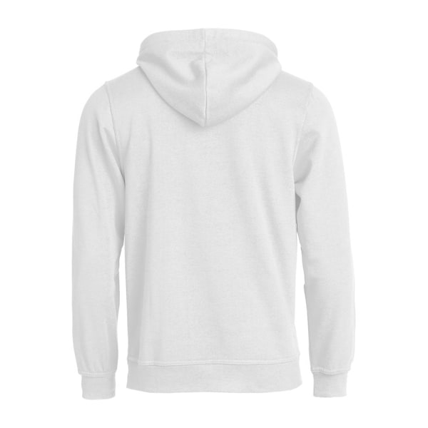 Clique Unisex Vuxen Basic Hoodie M Vit White M