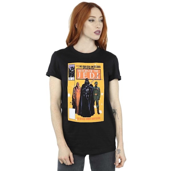Star Wars: Return Of The Jedi Unisex Comic Cover T-Shirt Black XL