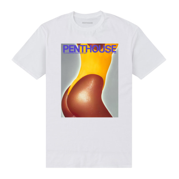 Penthouse Unisex Vuxen 1986 Cover T-Shirt XXL Vit White XXL