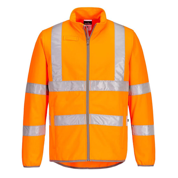 Portwest Herr Eco Friendly Hi-Vis Säkerhet Soft Shell Jacka XL O Orange XL