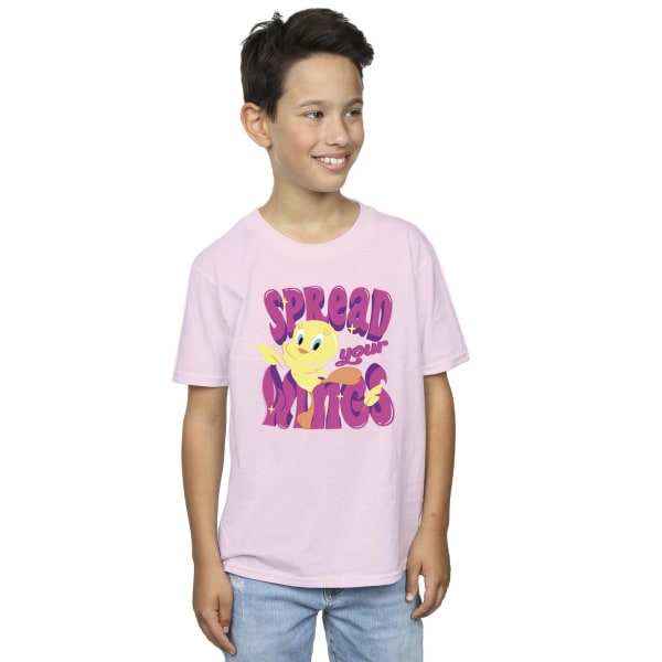 Looney Tunes Boys Tweeday Spread Your Wings T-shirt 7-8 år B Baby Pink 7-8 Years