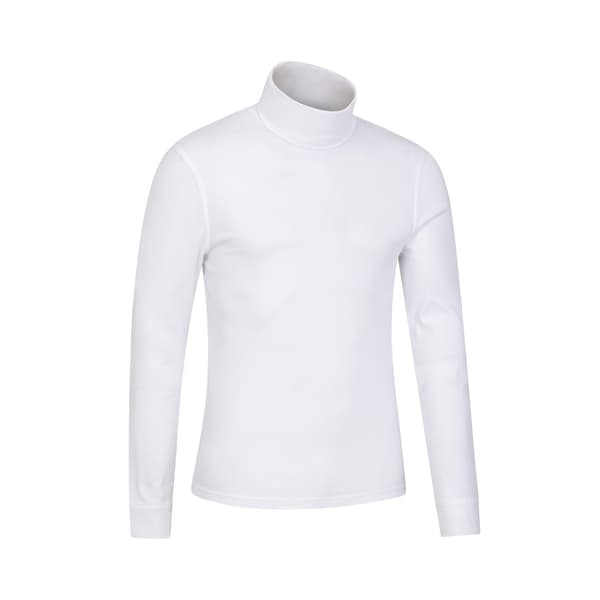 Mountain Warehouse Herr Meribel Bomulls-Termisk Topp S Marinblå Navy S