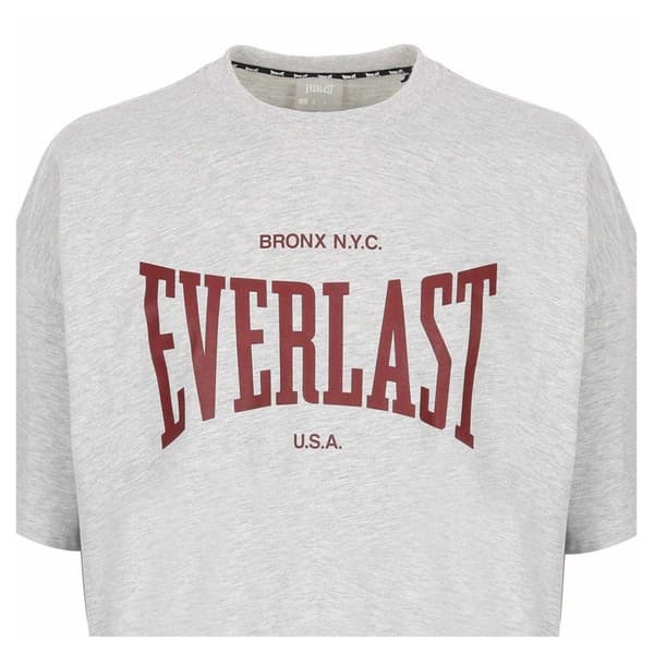 Everlast Herr Bronx Classic Oversized T-Shirt XL Grå Grey XL