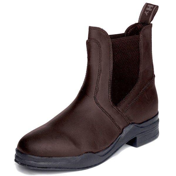 HyLAND Unisex Vuxen Läder Jodhpur Stövlar 5 UK Brun Brown 5 UK