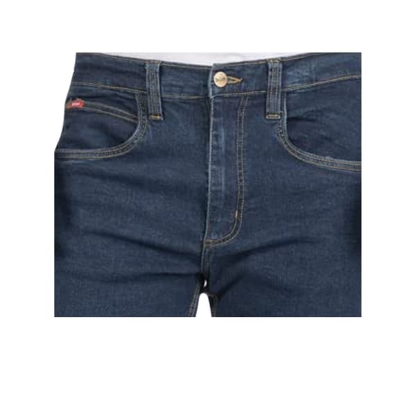Lee Cooper Herr Stretch Raka Ben Arbetsjeans 32L Marinblå Navy Blue 32L