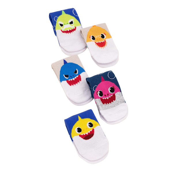 Baby Shark Barnstrumpor för Barn (5-pack) 9 UK Barn-12 UK Barn Multicoloured 9 UK Child-12 UK Child