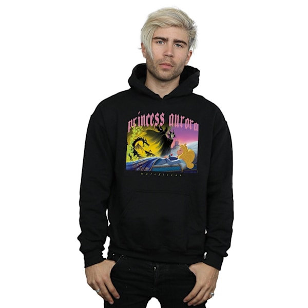 Disney Herr Sleeping Beauty Och Maleficent Hoodie 5XL Vit White 5XL