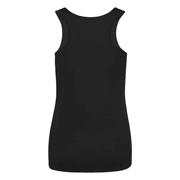 AWDis Cool Dam/Damer Fukttransporterande Girlie Tank Top 10 UK Jet Black 10 UK