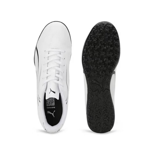 Puma Vitoria TT Fotbollsskor för Pojkar Storlek 13 UK Vit/Svart White/Black 13 UK Child