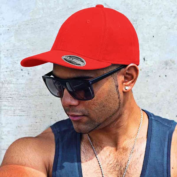 Result Unisex Core Kansas Flex Baseball Cap S/M Röd Red S/M
