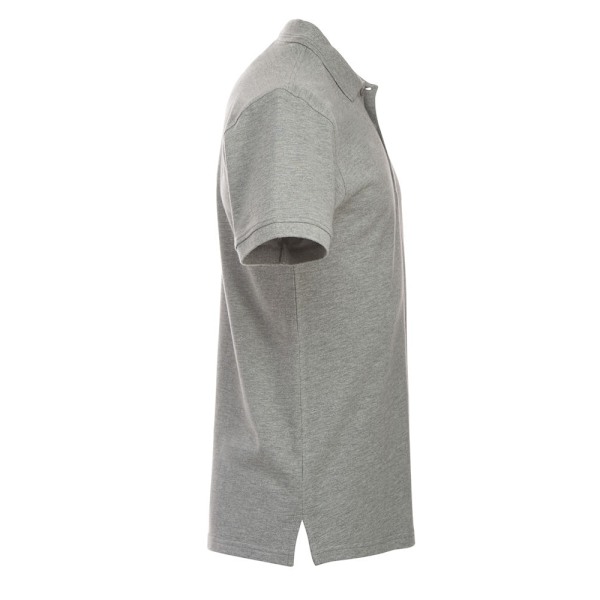 Clique Herr Manhattan Melange Poloshirt XL Grå Grey XL