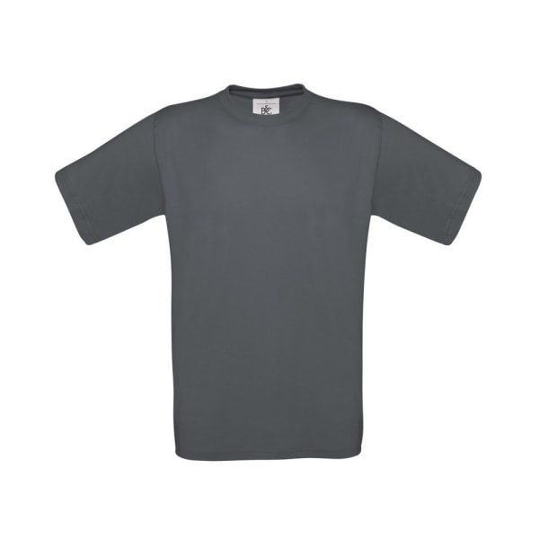 B&C Exact 190 Herr T-shirt med rund hals / Kortärmad Herr T-Shir Sport Grey XS