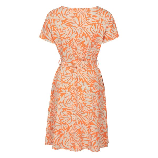 Mountain Warehouse Dam/Dam Santorini Mönstrad Jersey UV Orange 18 UK