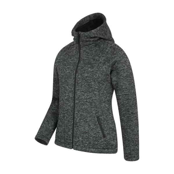 Mountain Warehouse Dam/Dam Nevis Heldragkedja med fuskpälsfoder Black 18 UK