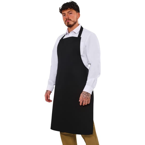 BonChef hel längd förkläde en storlek svart Black One Size