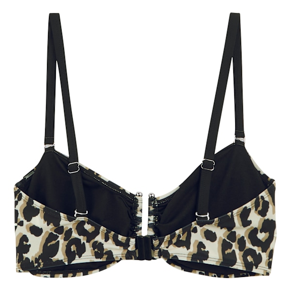 Regatta Aceana III Leopardmönstrad Bikinitop för Kvinnor Storlek 10 UK Natural 10 UK