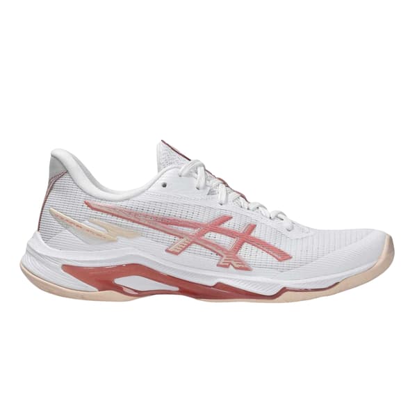 Asics Dam Netburner Ballistic Skor 4 UK Vit/Rosa White/Rose 4 UK