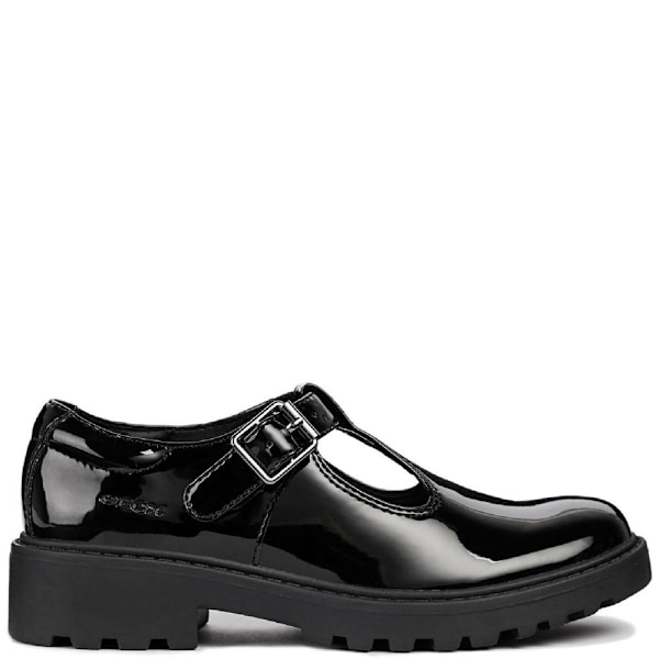 Geox Casey läder Mary Jane skor 10 UK barn svart Black 10 UK Child