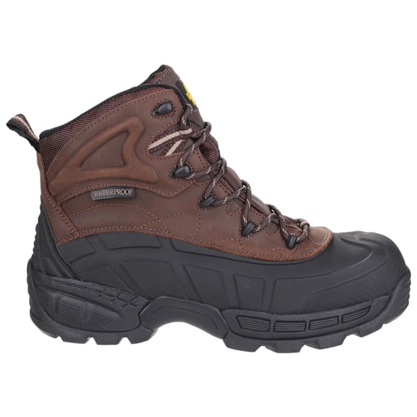 Amblers FS430 Orca S3 Vattentäta Säkerhetskängor i Läder 5 UK Brown 5 UK