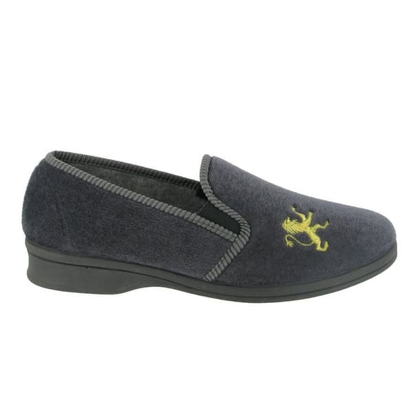 Mirak Warminster/Frank Slip-On Slipper / Herrtofflor / Klassiska tofflor Grey 6 UK