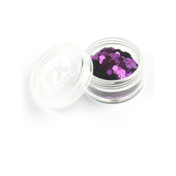 Smiffys Make-Up FX Konfetti Glitter One Size Lila Purple One Size