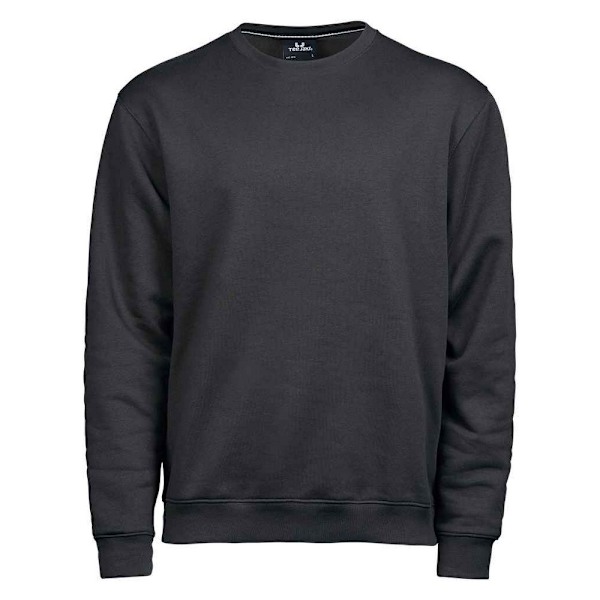 Tee Jays Herr Sweatshirt M Mörkgrå Dark Grey M