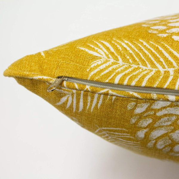Furn Irwin Woodland Design Kuddfodral One Size Senapsgul Mustard Yellow One Size