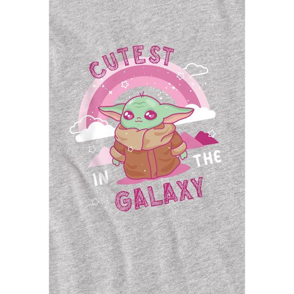 Star Wars: The Mandalorian Herr Sötaste I Galaxen Grogu T-shirt Sport Heather XL