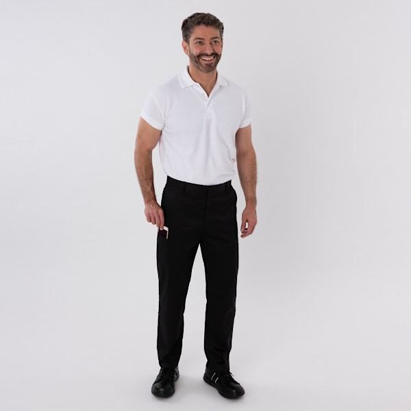 AFD Herr Stretch Kockbyxor XL R Svart Black XL R
