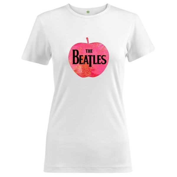 The Beatles, dam/dam, Apple-logotyp T-shirt S Vit White S