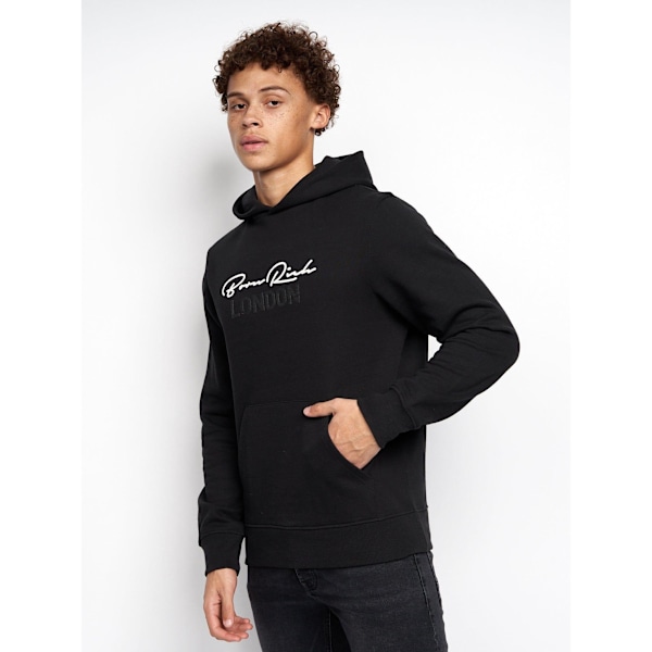 Born Rich Mens Kaben Logo Hoodie L Svart Black L