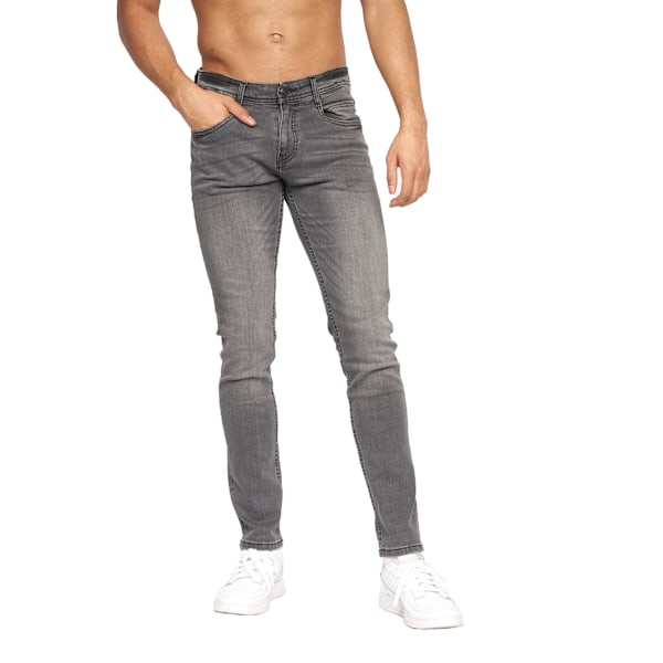 Duck And Cover Herr Maylead Slim Jeans 38S Grå Grey 38S