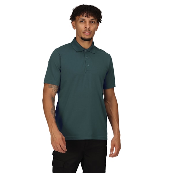 Regatta Professional Herr Kortärmad Pikétröja S Mörkgrön Dark Green S